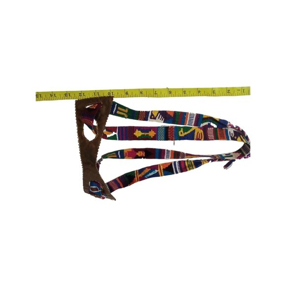 Aztec Style Belt / Face‎ Mask Super Cool Tie And Adjustable Fit With Hard Metal - Picture 3 of 16